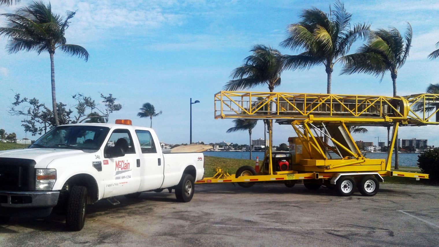 29.7ft Underbridge TrailerMounted Platform Unit Underbridge and