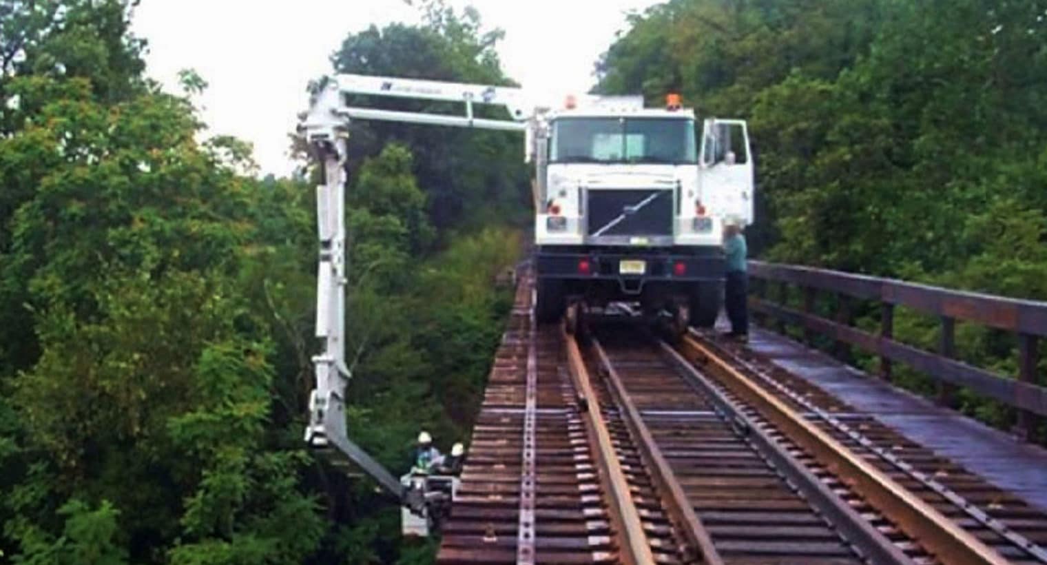 Equipment Rentals To Make Railroad Bridge Repairs Easier