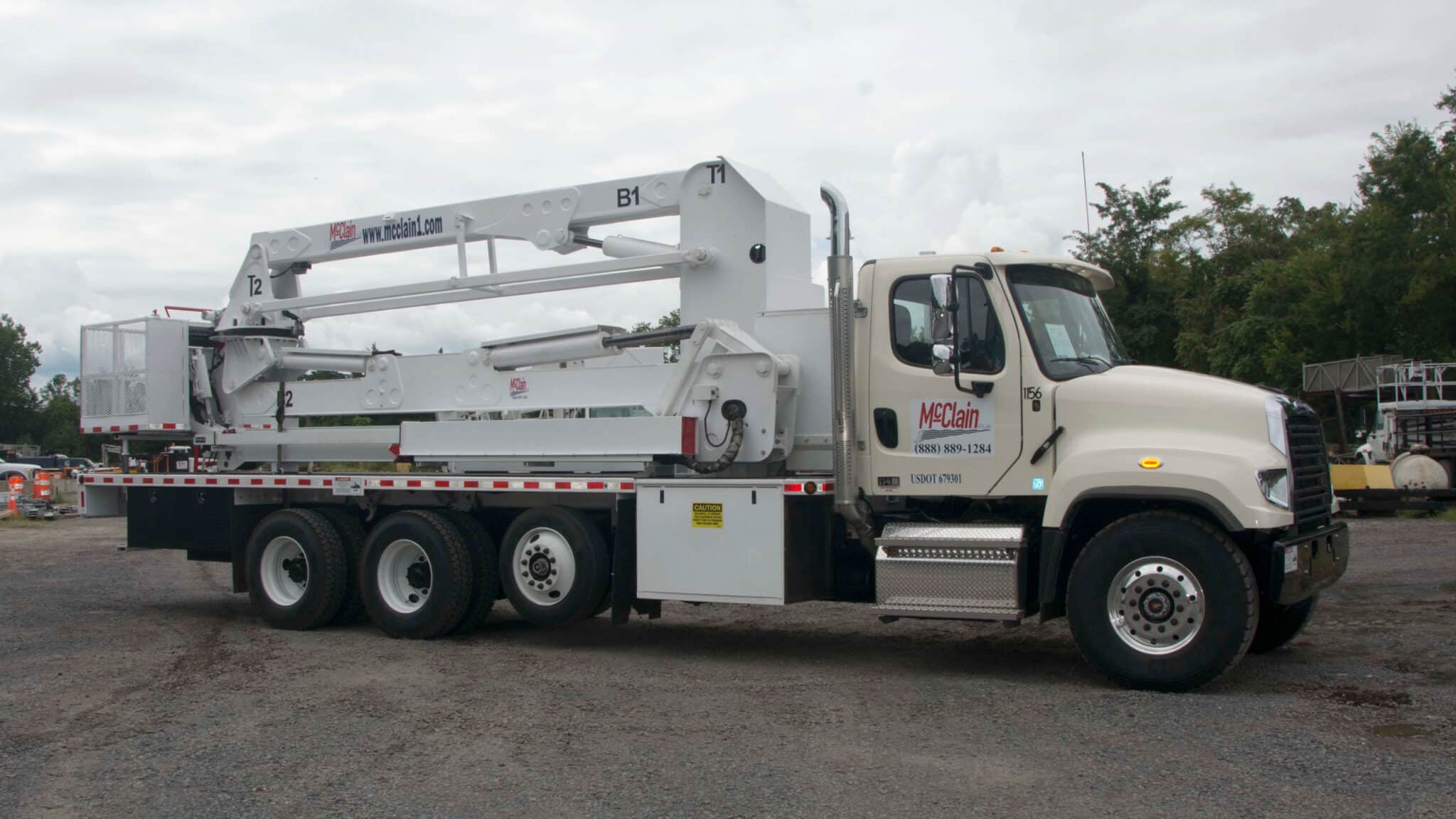 McClain Co Inc 50′ Underbridge Inspection Unit Underbridge and McClain Co Inc 50′ Underbridge Inspection Unit Underbridge and